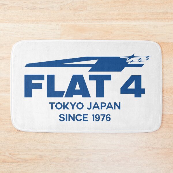Item preview, FLAT 4 - JAPAN BLUE designed and sold by JDMShop.