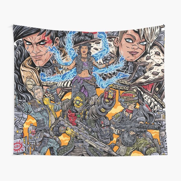 Item preview, Borderlands 3  FL4K Beastmaster Amara Siren Moze Gunner Zane Operative Troy and Tyreen Calypso designed and sold by ProjectX23.