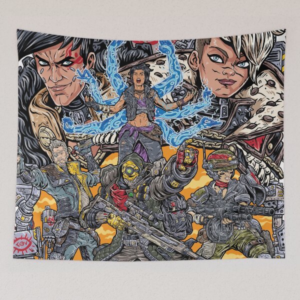 Item preview, Borderlands 3  FL4K Beastmaster Amara Siren Moze Gunner Zane Operative Troy and Tyreen Calypso designed and sold by ProjectX23.