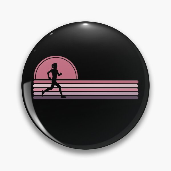 Item preview, Run Free - Woman Runner - Pink Sunset designed and sold by HeatherPore.