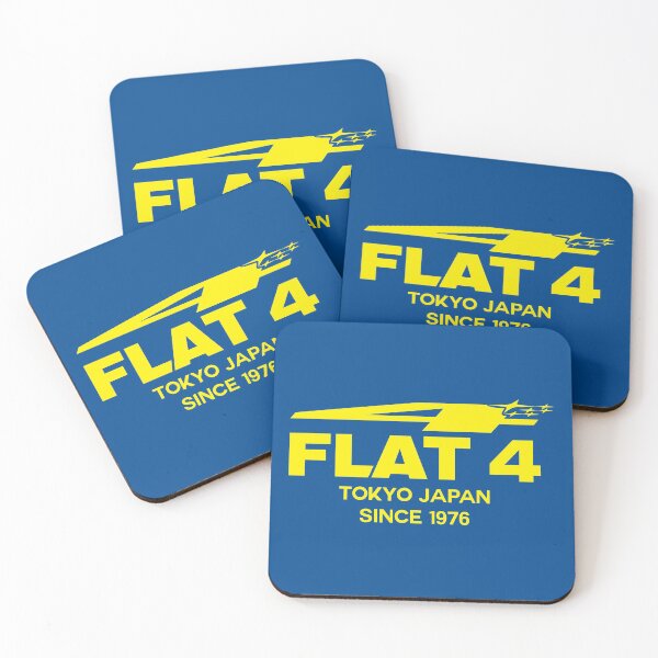 Item preview, FLAT 4 - JAPAN YELLOW designed and sold by JDMShop.