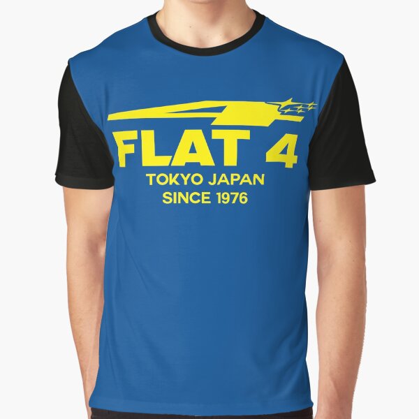 Item preview, FLAT 4 - JAPAN YELLOW designed and sold by JDMShop.