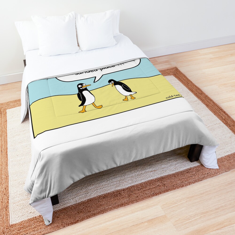 treacherous icy conditions Comforter