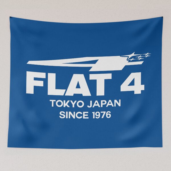Item preview, FLAT 4 - JAPAN WHITE designed and sold by JDMShop.