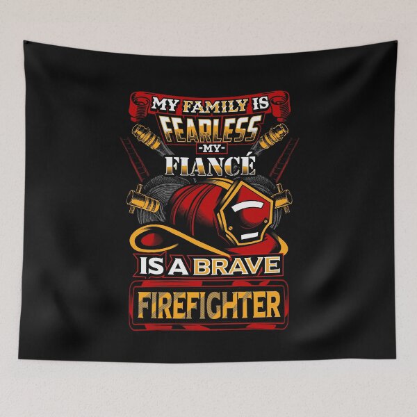 Item preview, My Fiance Is a Brave Firefighter designed and sold by RiffXS.