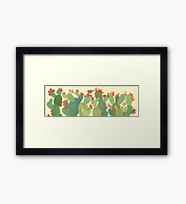 Prickly Pear, Long Framed Print