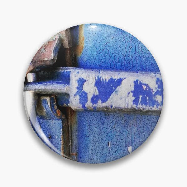 Item preview, Lock on a blue door | Texture, rust, colorful  designed and sold by DeliriousSteve.