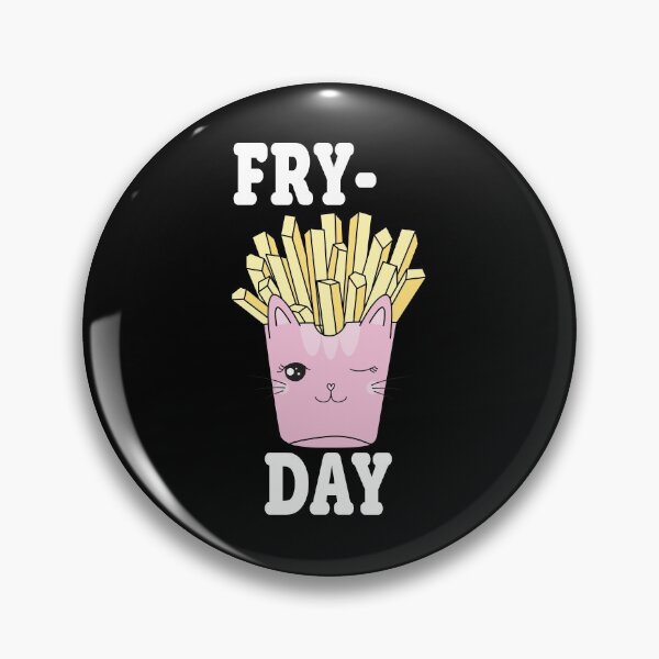 Item preview, Fry-day Cute Cat French Fries designed and sold by AwesomeProject.