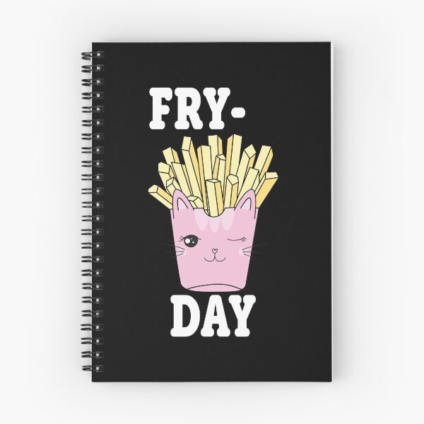 Item preview, Fry-day Cute Cat French Fries designed and sold by AwesomeProject.