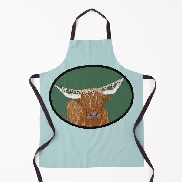 Item preview, Sottish Highland Cow Smoooch designed and sold by Amy Hadden.