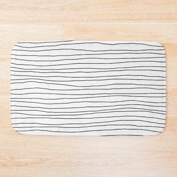 Item preview, Hand Drawn Lines White designed and sold by Miss Striped.