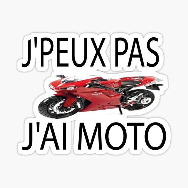 Moto Passion Stickers Redbubble