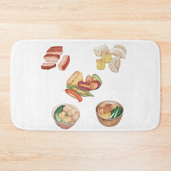 Item preview, Hong Kong Noodle Soup With Roast Duck designed and sold by TeriRobbins.