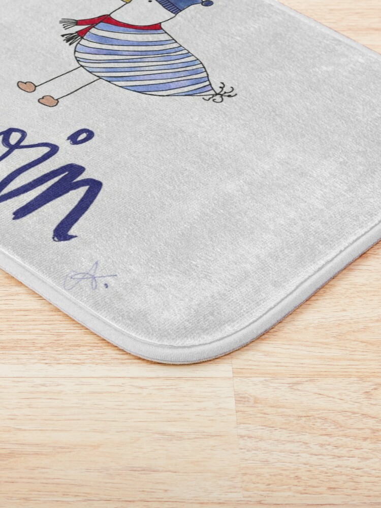 Discover Moin with seagull Bath Mat