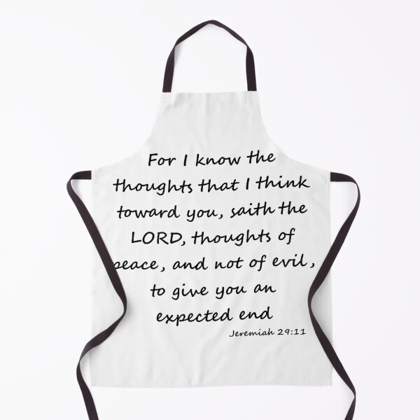 Item preview, Bible Verse Jeremiah 29:11 KJV For I know the thoughts that I think toward you, saith the LORD, thoughts of peace, and not of evil, to give you an expected end designed and sold by JM-ESTONIA.