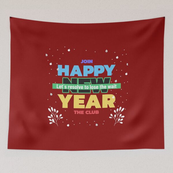 Item preview, Happy New Year - Lets Resolve to lose the wait designed and sold by Ayurveda Fun Store.