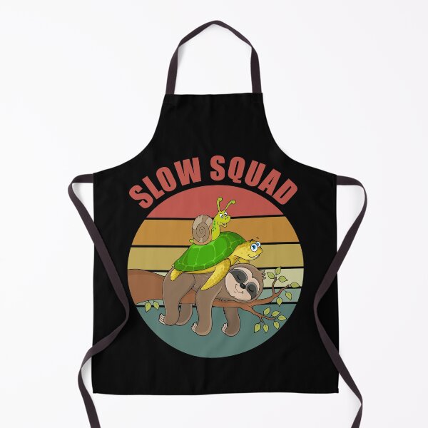 Item preview, Slow Squad - Slug Riding Turtle Riding Sloth designed and sold by Giacob.