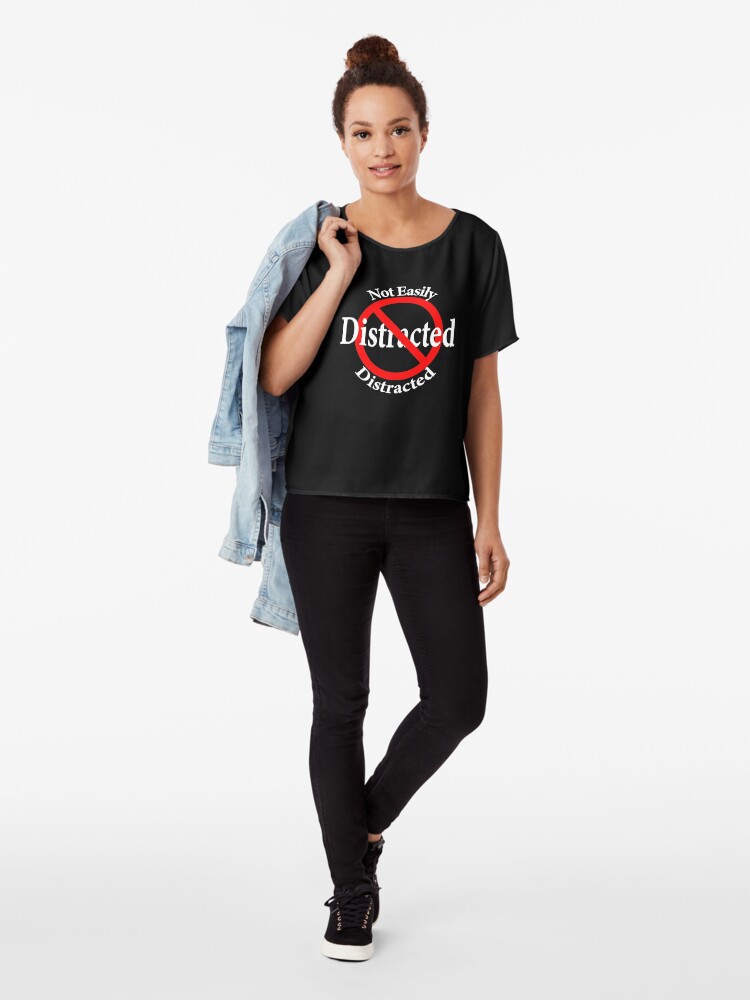 Alternate view of Not Easily Distracted Chiffon Top