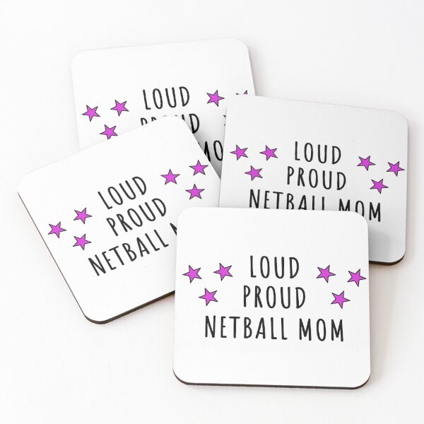 Item preview, Loud. Proud. Netball Mom designed and sold by TheGreenGoat.
