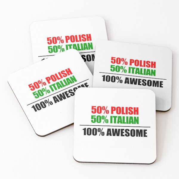 Item preview, 50% polaco 50% italiano 100% impresionante designed and sold by jaycartoonist.
