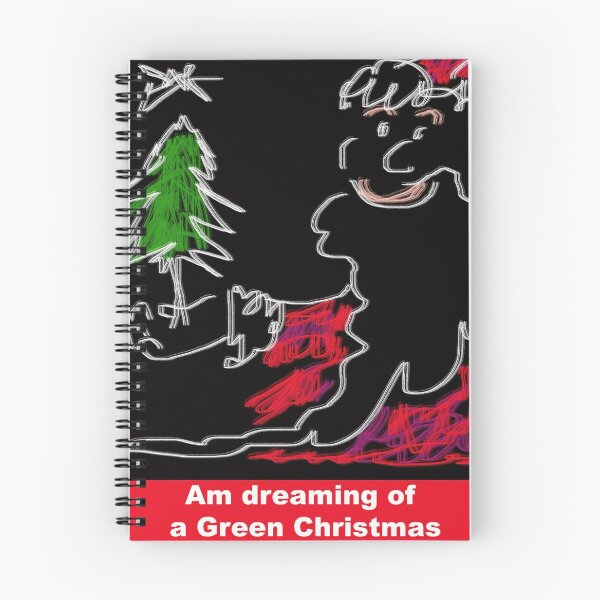 Item preview, Soñando con una Navidad verde designed and sold by CreatorsChild.