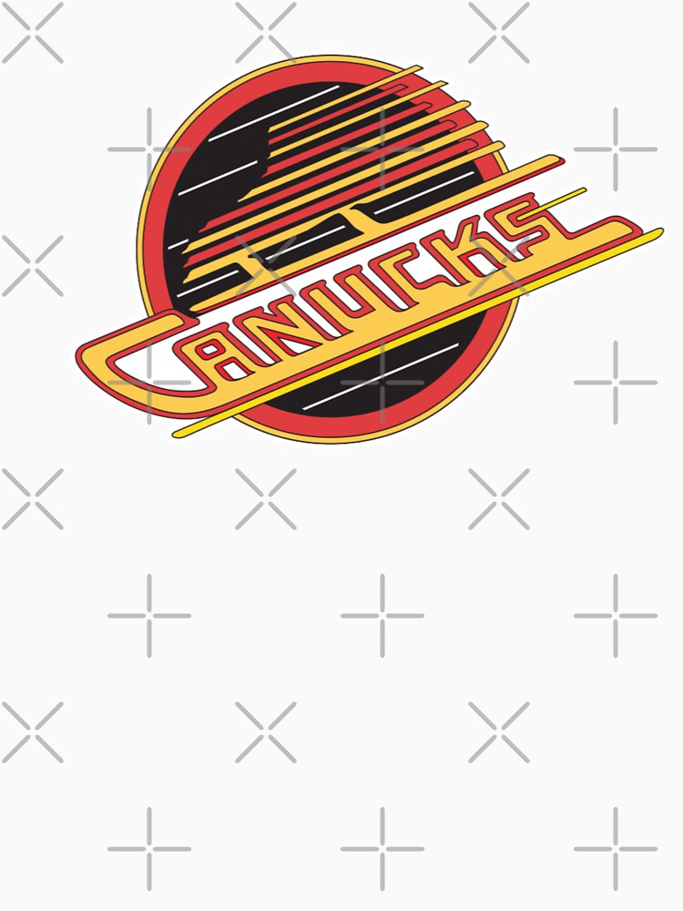 canucks retro reverse hockey skate Essential T-Shirt for Sale by Hungry  Hungry Buffalo