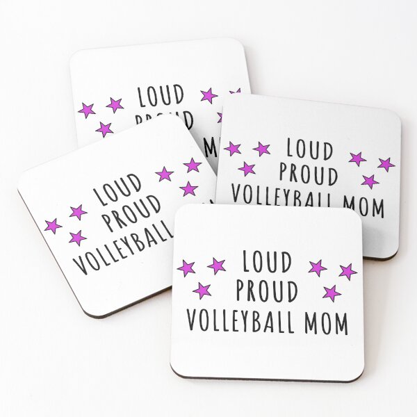 Item preview, Loud. Proud. Volleyball Mom designed and sold by TheGreenGoat.