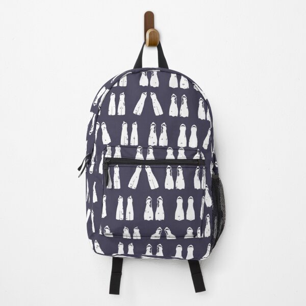 Item preview, Scuba Diving Fins On Navy Blue designed and sold by CreativeBridge.