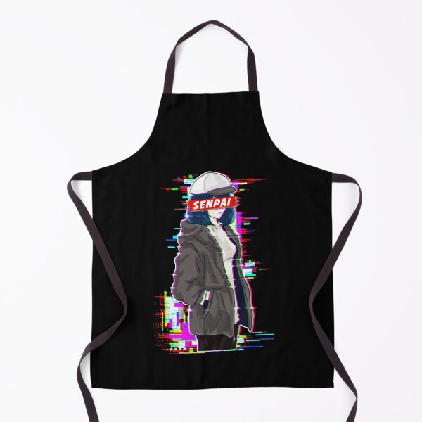 Item preview, Senpai Vaporwave Aesthetic Anime Girl designed and sold by perfectpresents.