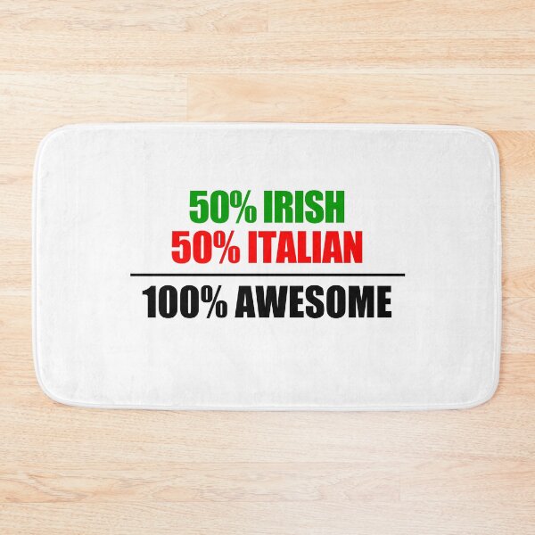 Item preview, 50% Irish 50% Italian 100% Awesome designed and sold by jaycartoonist.