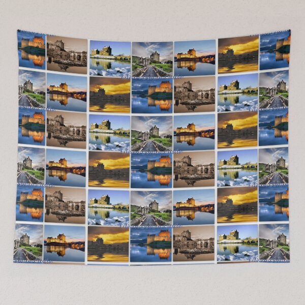 Item preview, Eilean Donan Castle through the seasons designed and sold by angel1.