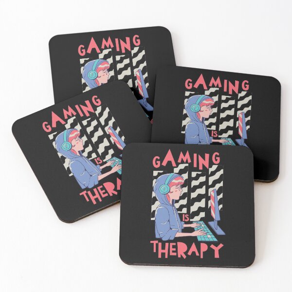 Item preview, Gaming Is Therapy - Online & Arcade Games designed and sold by styleofpop.