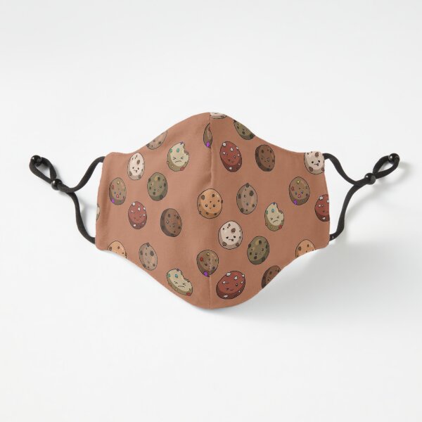 Poomki - Kawaii Cookie Pattern Fitted 3-Layer
