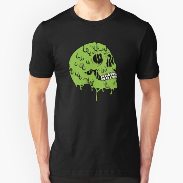 SLIME SKULL Slim Fit T-Shirt