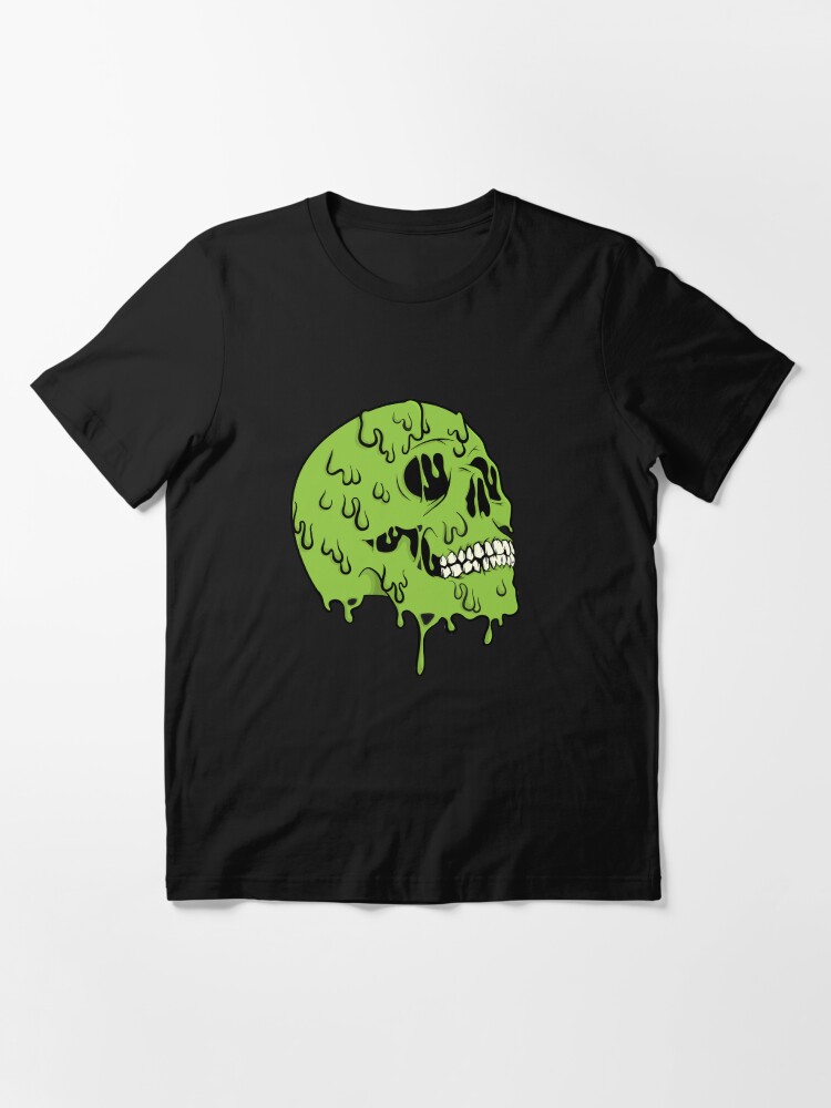 Alternate view of SLIME SKULL Essential T-Shirt