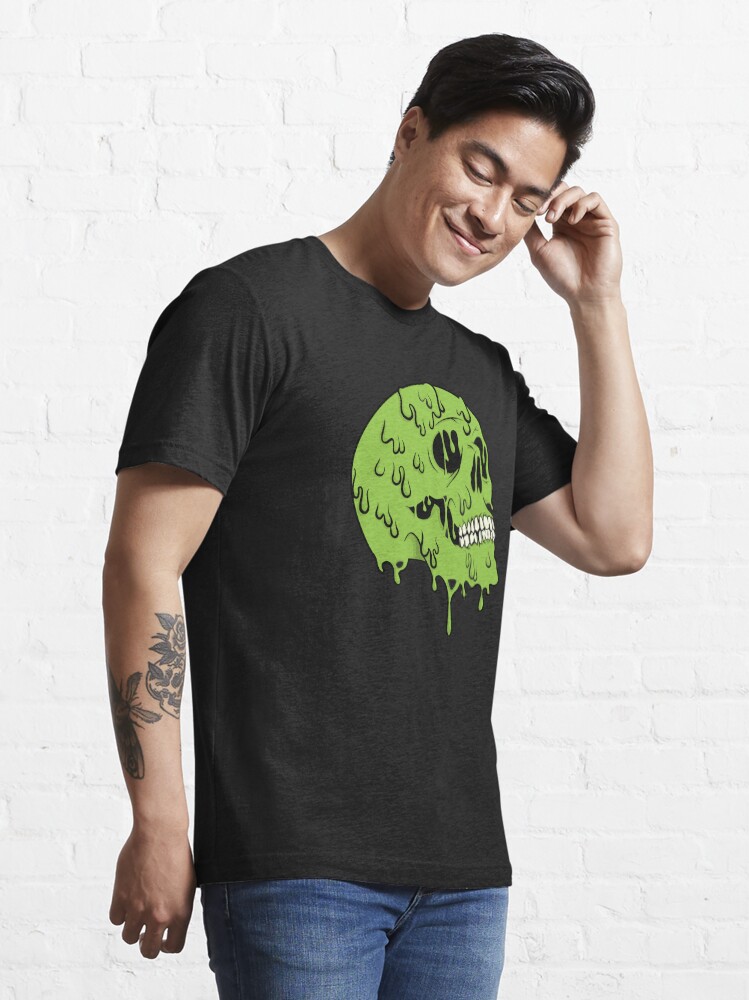 Alternate view of SLIME SKULL Essential T-Shirt