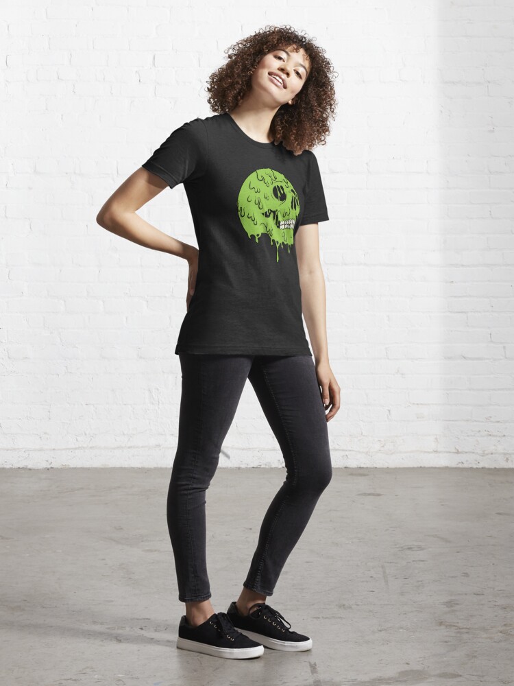 Alternate view of SLIME SKULL Essential T-Shirt
