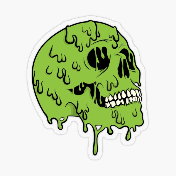 Emo Transparent Stickers Redbubble - emo skull transperant roblox