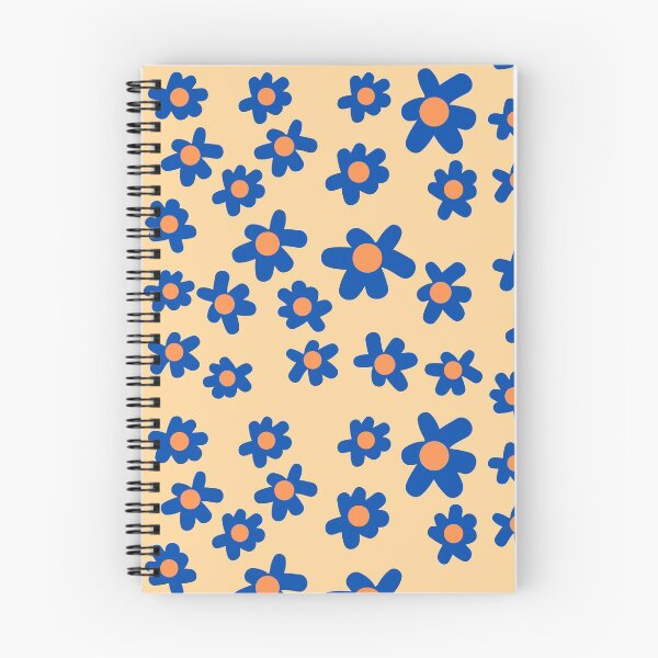 Item preview, UF Blue and Orange Floral Pattern Go Gators designed and sold by collazodesigns.