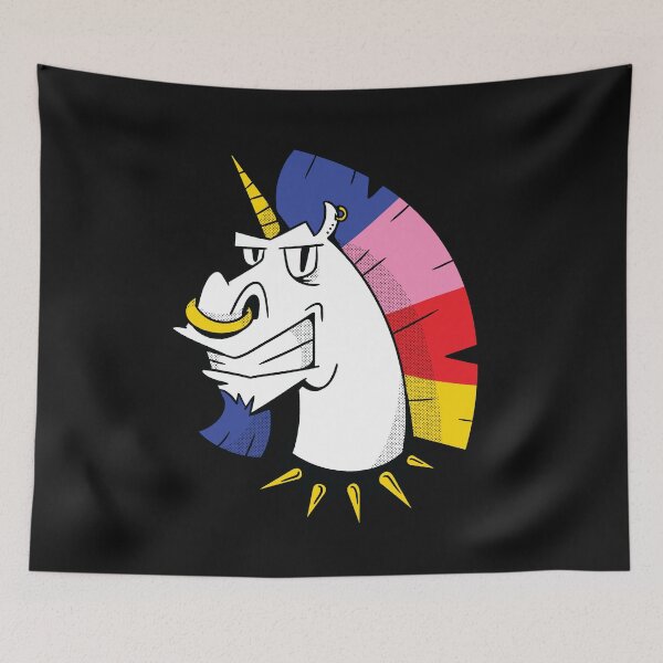 Item preview, Punk rock unicorn designed and sold by DerSenat.