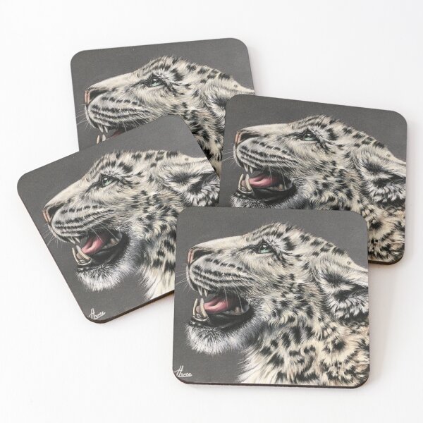 Item preview, Snow Leopards Roar designed and sold by Artbythree.