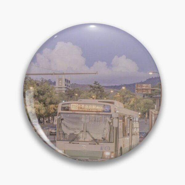 Item preview, Cute asian evening at a bus stop designed and sold by softlycarol.