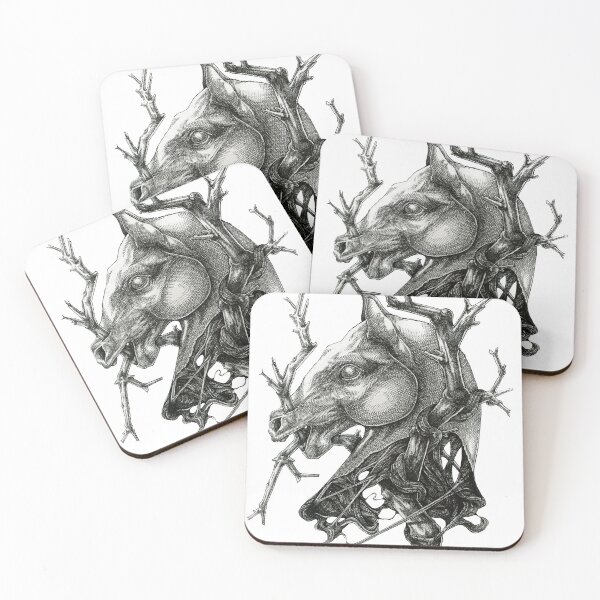 Item preview, Creepy Horse Cross Hatching Drawing designed and sold by Studio-Infinite.