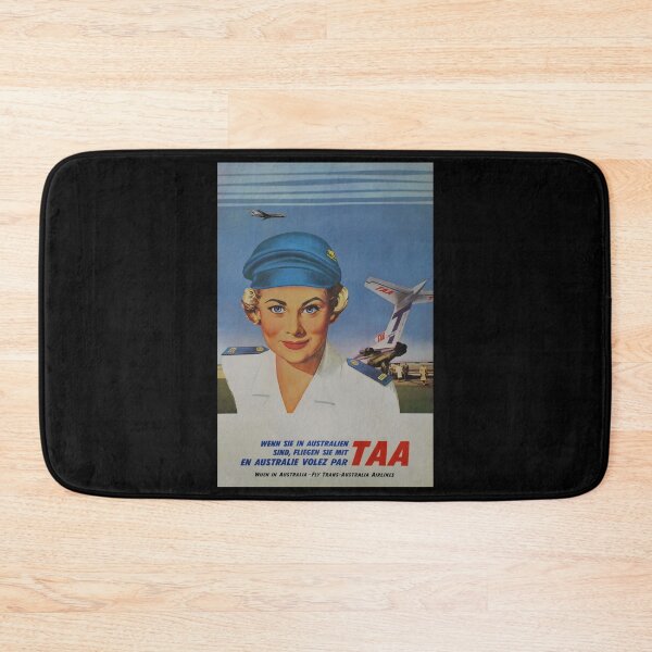 Item preview, retro classic En Australia poster designed and sold by CorasPosters.