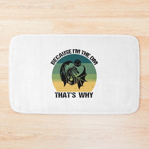 Item preview, Because I'm The Dm That Is Why designed and sold by printrendstore.