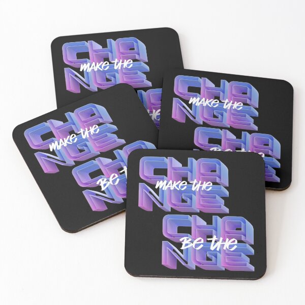Item preview, Make The Change , Be The Change designed and sold by YOYOCollection.