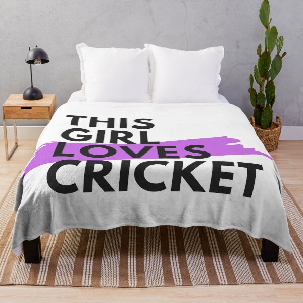 Item preview, This girl loves cricket designed and sold by TheGreenGoat.