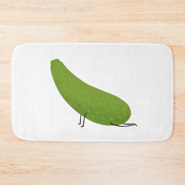 Item preview, Upward facing zucchini designed and sold by rocioalb.