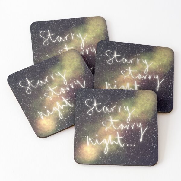 Item preview, Starry starry night (green nebula) designed and sold by Caitlin Sprake-Follett.