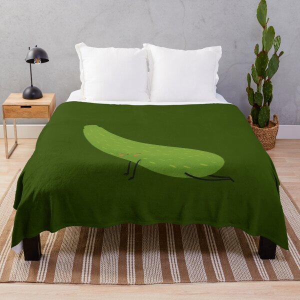 Item preview, Upward facing zucchini in green designed and sold by rocioalb.